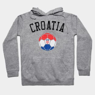 Croatia Soccer Team Heritage Flag Hoodie